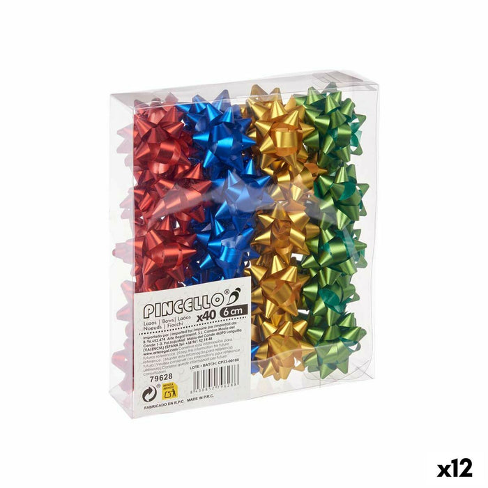 Примка Pincello 4 4 PVC 5 x 3,5 x 5 cm матов Многоцветен (12 броя)