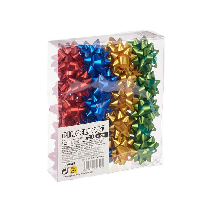 Примка Pincello 4 4 PVC 5 x 3,5 x 5 cm матов Многоцветен (12 броя)