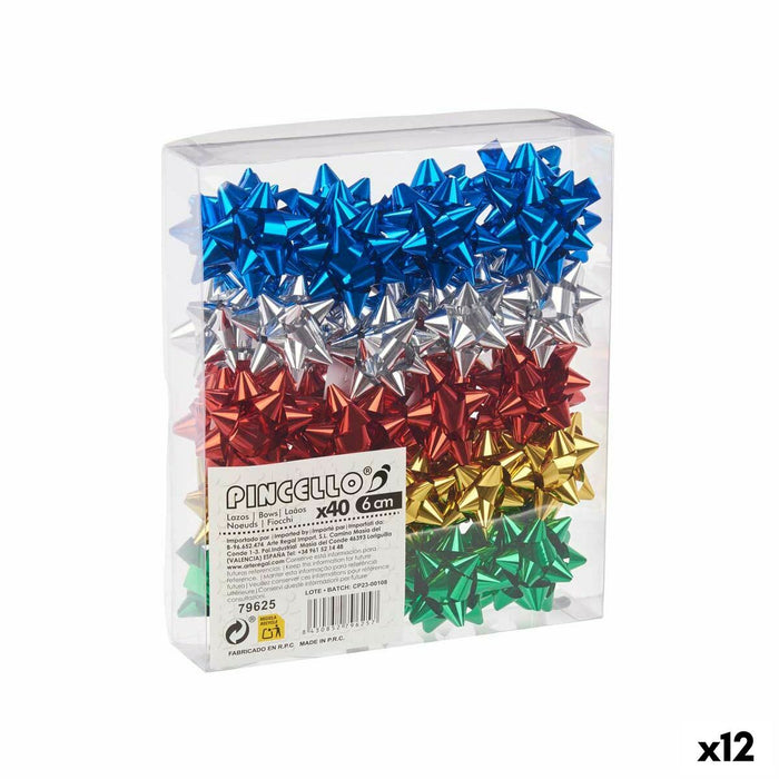 Примка Pincello 1 1 PVC 5 x 3,5 x 5 cm Блясък Многоцветен (12 броя)