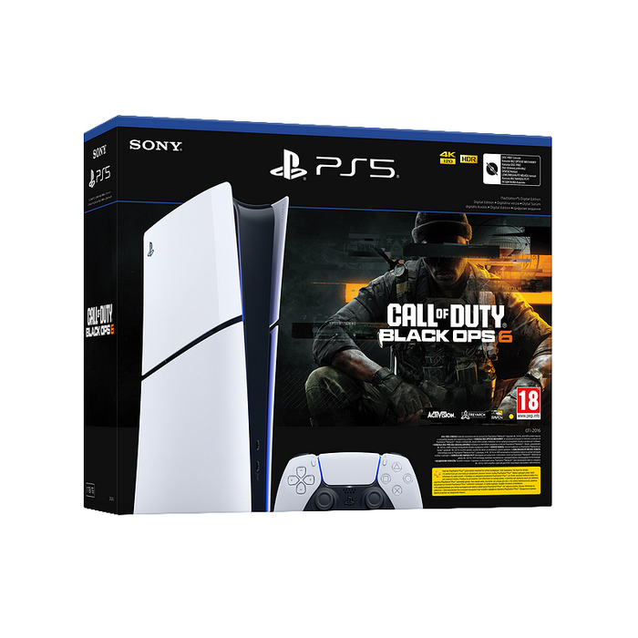 Конзола PlayStation 5 Digital Edition + Call of Duty: Black Ops 6