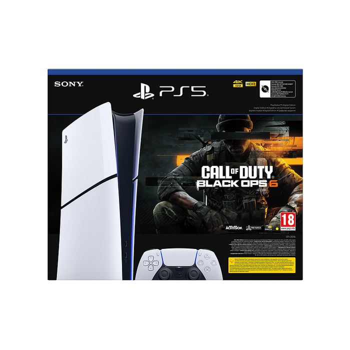 Конзола PlayStation 5 Digital Edition + Call of Duty: Black Ops 6