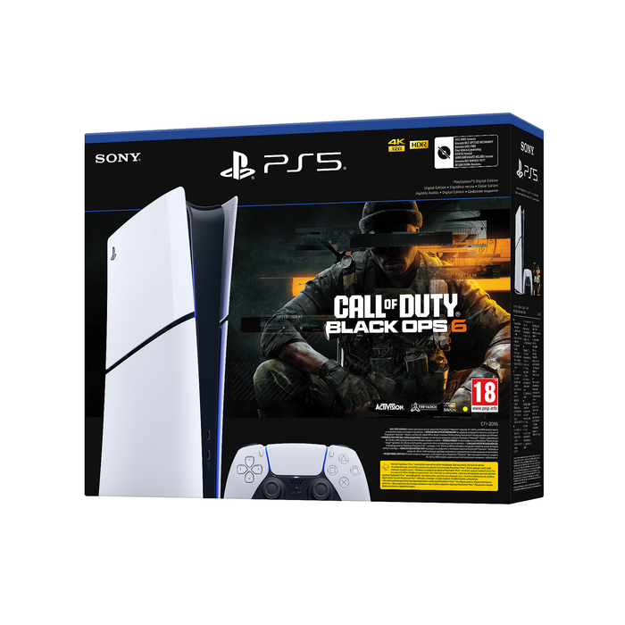Конзола PlayStation 5 Digital Edition + Call of Duty: Black Ops 6
