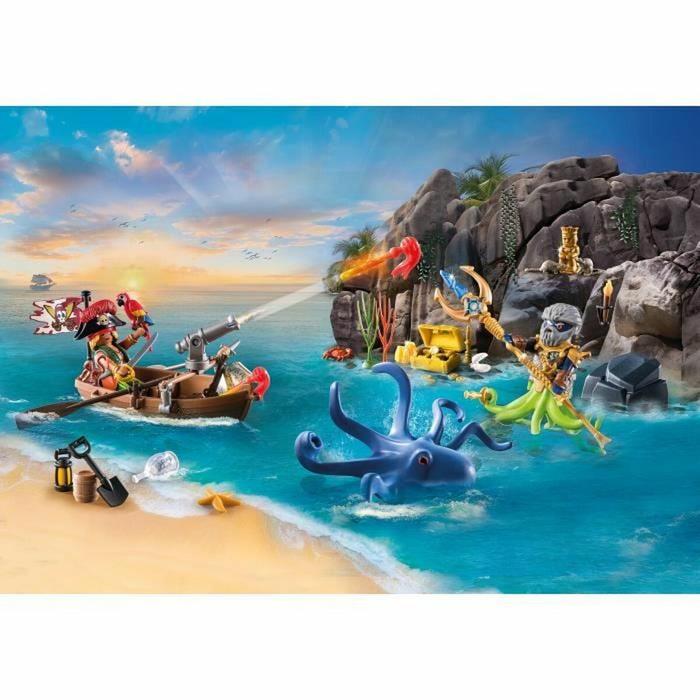 Коледен Календар Playmobil 71636 Pirate Advent Calendar Пластмаса