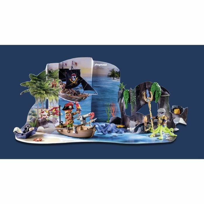 Коледен Календар Playmobil 71636 Pirate Advent Calendar Пластмаса