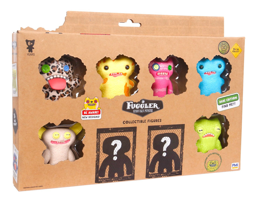 FUGGLER LIMITED EDITION 1.5 КОЛЕКЦИОНЕРСКИ ФИГУРИ - 8 ПАКЕТА ДЕЛУКС КУТИЯ ВЕР. б