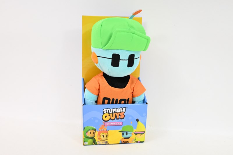 STUMBLE GUYS S2 HUGGABLE ПЛЮШЕН 30cm - РОБОТ GUY
