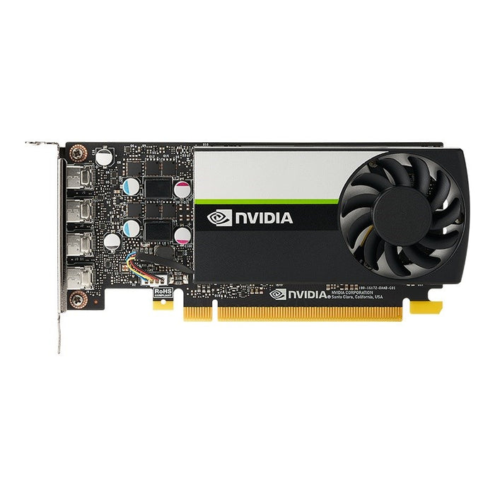 PNY VCNT1000-SB NVIDIA T1000 4GB GDDR6 4x MINI DISPLAYPORT PCI EXPRESS 3.0 LP - ATX СКОНБА МАЛКА КУТИЯ