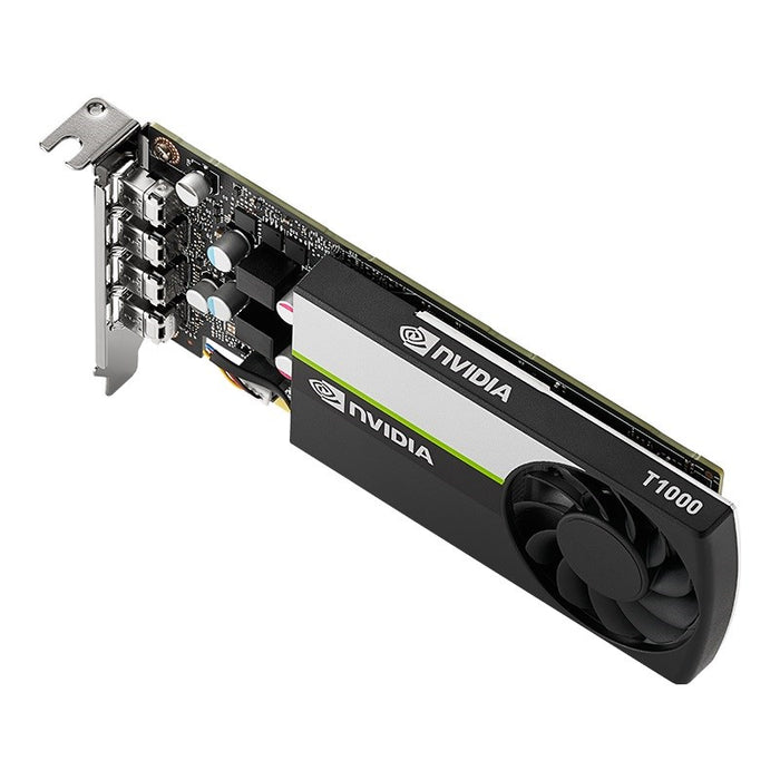 PNY VCNT1000-SB NVIDIA T1000 4GB GDDR6 4x MINI DISPLAYPORT PCI EXPRESS 3.0 LP - ATX СКОНБА МАЛКА КУТИЯ