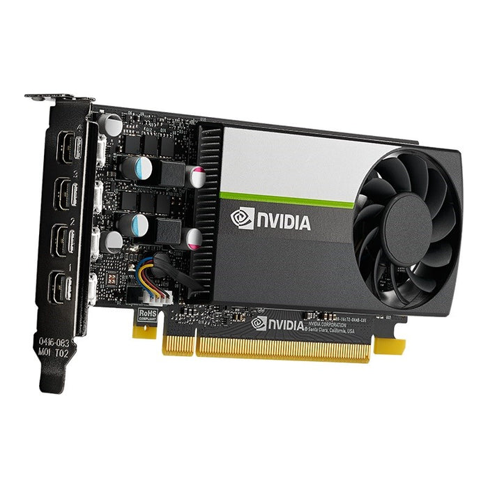 PNY VCNT1000-SB NVIDIA T1000 4GB GDDR6 4x MINI DISPLAYPORT PCI EXPRESS 3.0 LP - ATX СКОНБА МАЛКА КУТИЯ