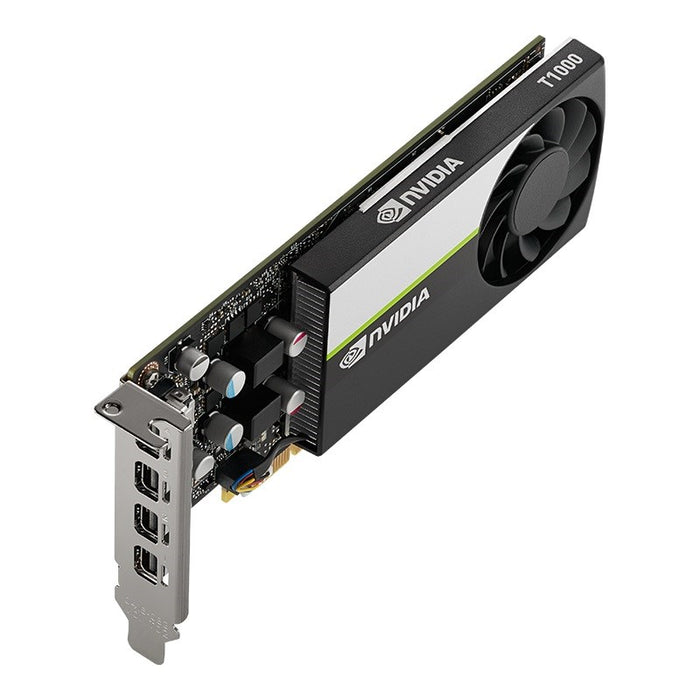 PNY VCNT1000-SB NVIDIA T1000 4GB GDDR6 4x MINI DISPLAYPORT PCI EXPRESS 3.0 LP - ATX СКОНБА МАЛКА КУТИЯ