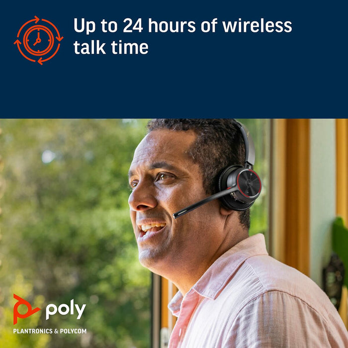 Слушалки Poly 77Y99AA Черен
