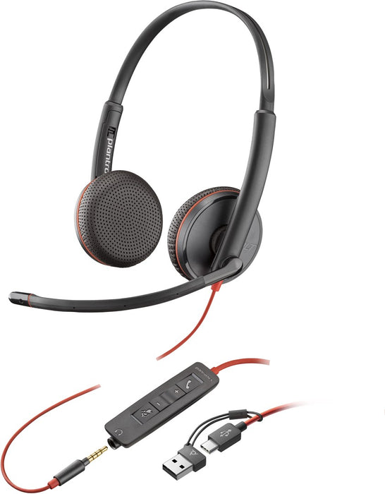 Слушалки Poly BW 3225 Черен