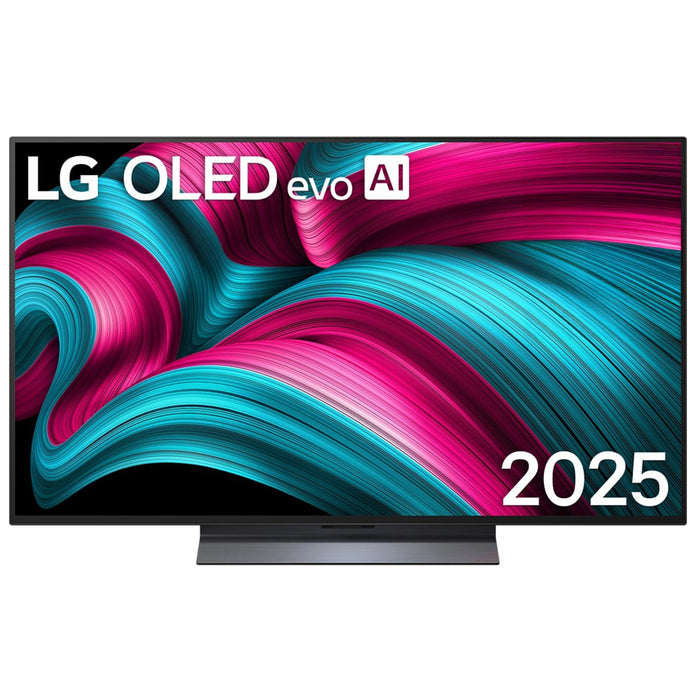 LG OLED телевизор OLED48C51LA, 122 cm, 4K, AI, Smart, черен EU
