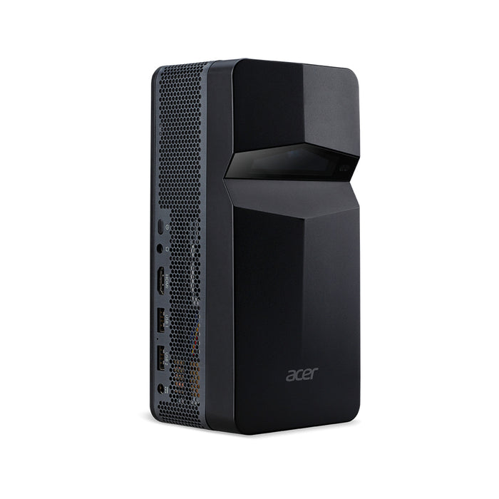 Проектор Acer PD1520Us, DLP, Преносим ултракъсофокусен, FHD (1920x1080), 500 ANSI лумена (2000 LED лумена), 1x, 10 000:1, Интерактивен модул, Smart PJ, Автофокус, HDMI 2.0, USB-A, Аудио x1, DC изход x2, Високоговорители 2x3W, Живот на LED до 30 000 часа,