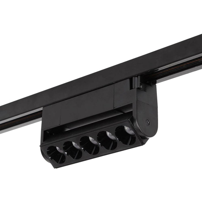 LED ЛИНЕЙНО ТЯЛО 12W 4000K 750LM ЗА РЕЛСОВ МОНТАЖ ЧЕРНО VIVALUX CORN