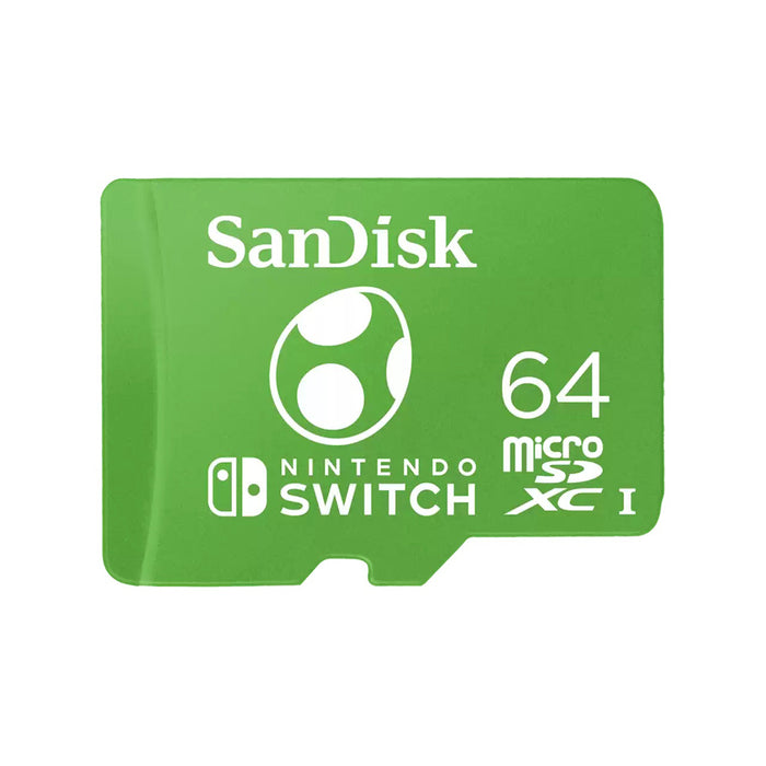 Карта памет SANDISK NINTENDO SWITCH YOSHI 64GB КЛАС UHS-I