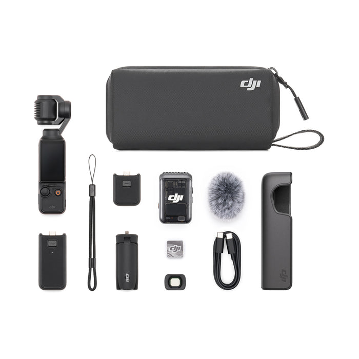 DJI Action Camera Osmo Pocket 3 Creator Combo Черен EU (CP.OS.00000302.01)