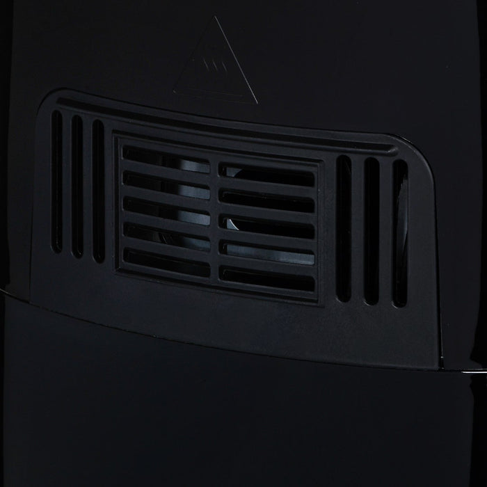ProfiCook PC-FR 1239 H Single 5,5 L Самостоятелен фритюрник с горещ въздух Черен, Неръждаема стомана