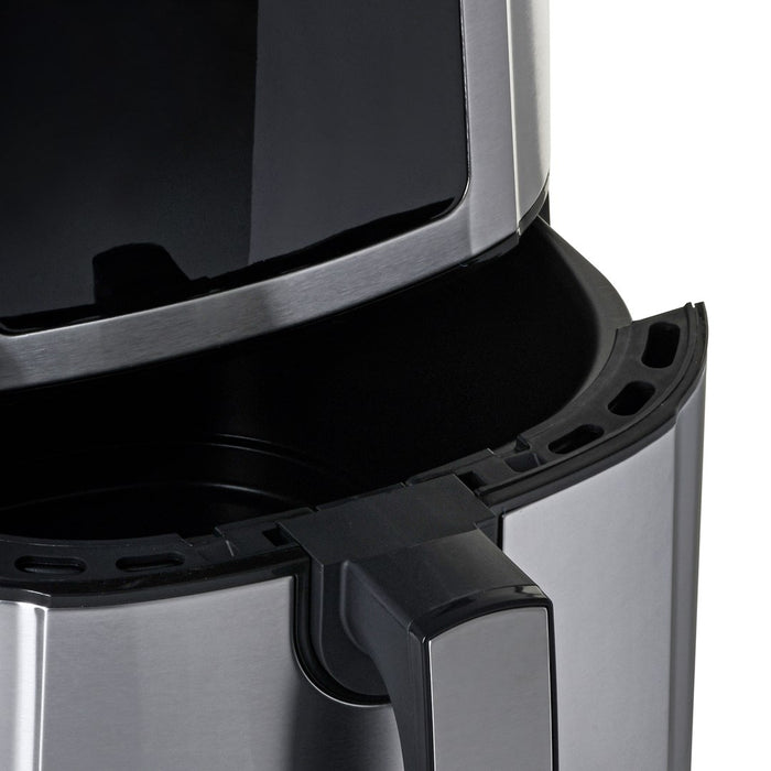 ProfiCook PC-FR 1239 H Single 5,5 L Самостоятелен фритюрник с горещ въздух Черен, Неръждаема стомана