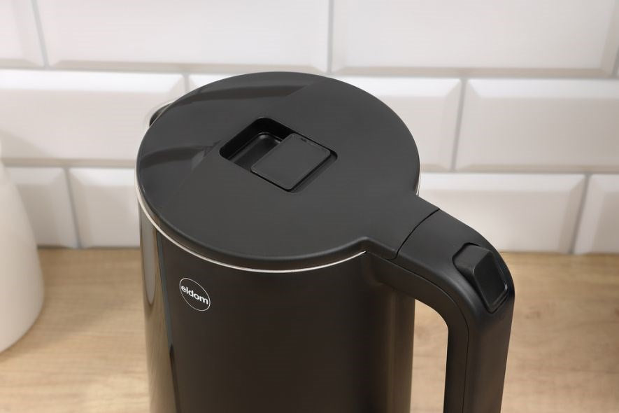 ELDOM NEEV kettle, capacity 1.7 l, power 2200 W, steel center, black