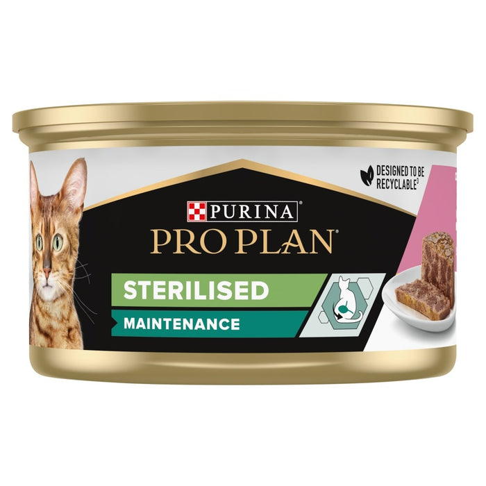 PURINA Pro Plan Maintenance Adult Sterilized Salmon with tuna - мокра котешка храна - 85g