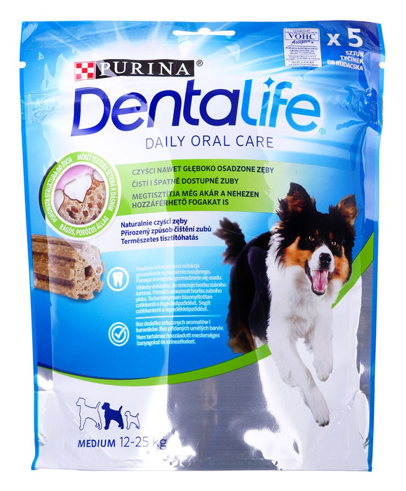 PURINA Dentalife Medium - Стоматологичен снак за кучета - 115гр