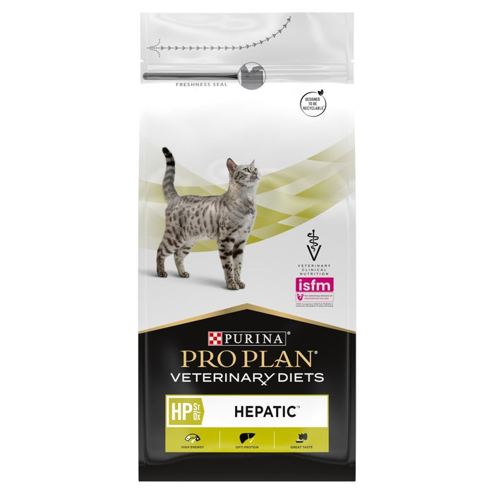 PURINA Pro Plan Veterinary Diets HP St/Ox Hepatic - суха храна за котки - 1,5 кг