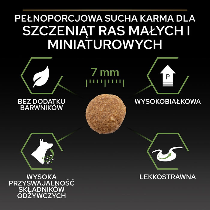 Purina Pro Plan Small & Mini Opti start - пиле - суха храна за кучета - 7 кг
