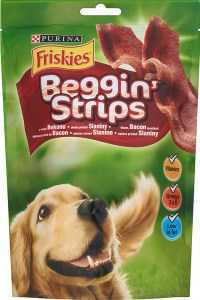 Purina Friskies Beggin Strips суха храна за котки 120 g Adult