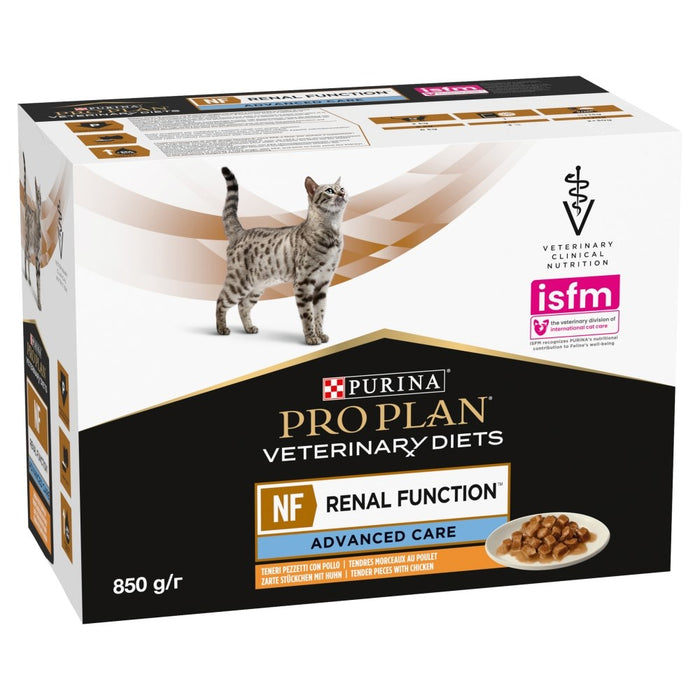 PURINA Pro Plan Veterinary Diets NF Advanced Care Renal Function - мокра храна за котки - 10 x 85 g