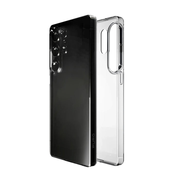 Силиконов кейс Puro 03 Nude за Samsung Galaxy S25 Ultra - прозрачен
