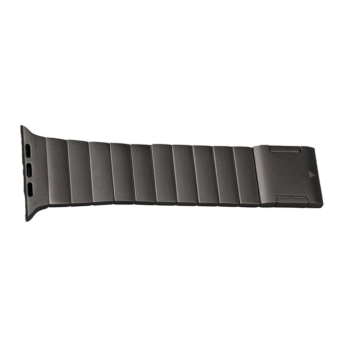 Каишка за Apple Watch от неръждаема стомана Puro TITAN 42/44/45/49 мм - черна