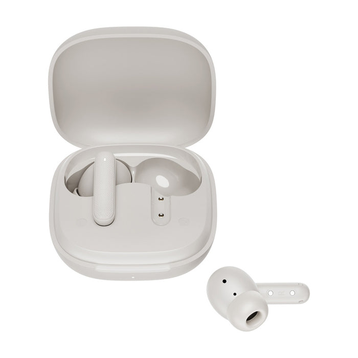 Слушалки TWS QCY Buds T43 ENC (бели)