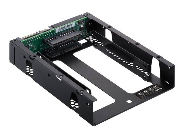 QNAP 3,5 инча SATA към двоен 2,5 инчов SATA адаптер за устройство до 9,5 mm 2,5 инча поддръжка на височина на устройството HW RAID 0/1 JBOD Индивидуални дискови режими