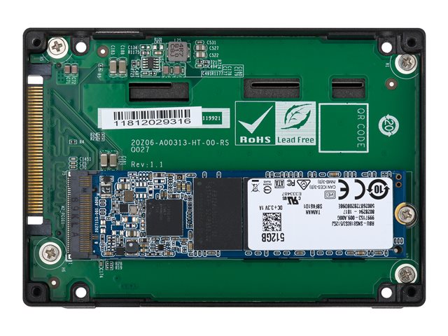 QNAP U.2 PCIe NVMe Gen3 x4 към M.2 2280 PCIe NVMe Gen3 x4 адаптер