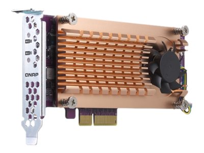 QNAP Dual M.2 PCIe SSD разширителна карта за x73 TS-x77 TVS-x82 TS-x80U TS-x80U-SAS TS-1685 TS-x85U