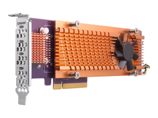 QNAP Dual M.2 22110/2280 SATA SSD карта за разширение за TS-531P TS-531X TS-831X TS-1635 TS-x31XU TS-x53B TS-563 TVS-x63 TS-x63U x73