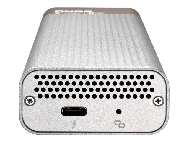 QNAP LAN QNA-T310G1S 1x10GbE SFP+ Единичен порт Thunderbolt3 към единичен порт 10GbE SFP адаптер, захранван от шина