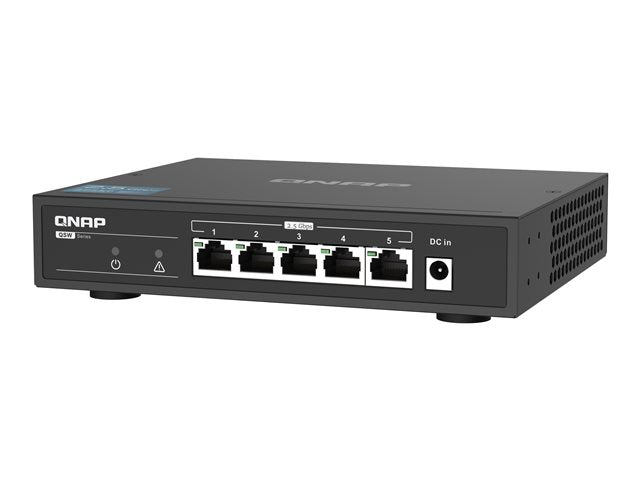 QNAP QSW-1105-5T 5 порта 2.5Gbps автоматично договаряне 2.5G/1G/100M неуправляем суич