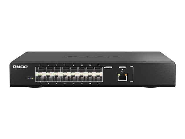 QNAP QSW-M5216-1T 4Gb DDR3 1 порта 10GbE RJ45 16 порта 25GbE SFP28