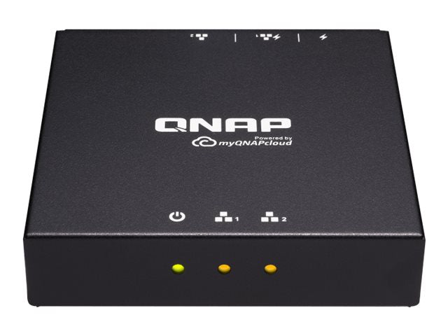 QNAP QWU-100 2 LAN порта Wake-On-Wan устройство, захранвано с USB тип-C или PoE LAN порт