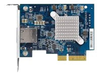 QNAP QXG-10G1T Single-port 10Gbase-T 10GbE мрежова разширителна карта PCIe Gen3 x4 Нископрофилна скоба, предварително заредена Нископрофилна плоска