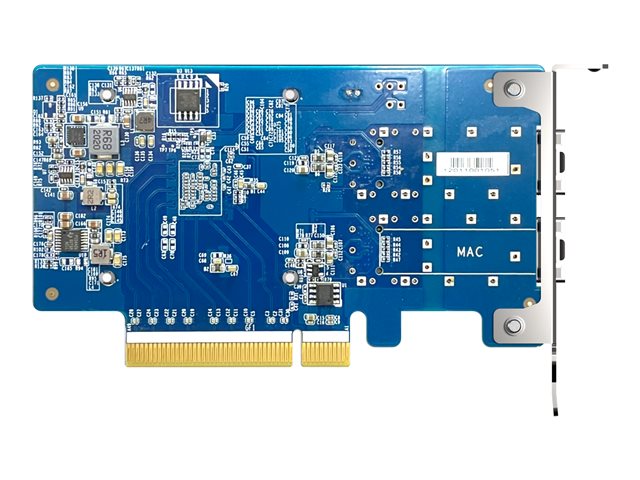 QNAP Dual-port SFP28 25GbE мрежова разширителна карта нископрофилен форм фактор PCIe Gen4 x8