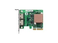 QNAP Dual port 2.5GbE 4-скоростна мрежова карта за компютър/сървър или NAS с PCIe слот