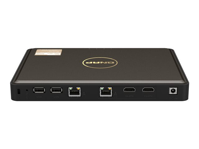 QNAP TBS-464-8G Intel Celeron N5105/N5095 четириядрен 1.5GHz процесор, пакетен до 2.9GHz 8GB DDR4 RAM