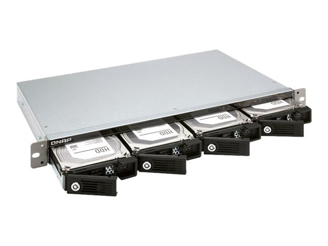 QNAP TR-004U 4-bay Rackmount 1U 12 къса дълбочина Rackmount 3.5inch SATA HDD USB 3.0 type-C hardware RAID външен корпус