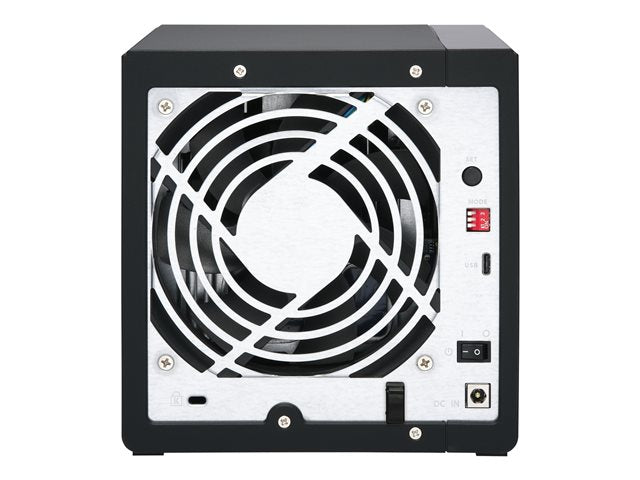 QNAP TR-004 4-отделение 3,5 инча SATA HDD USB 3.0 тип-C хардуер RAID външен корпус