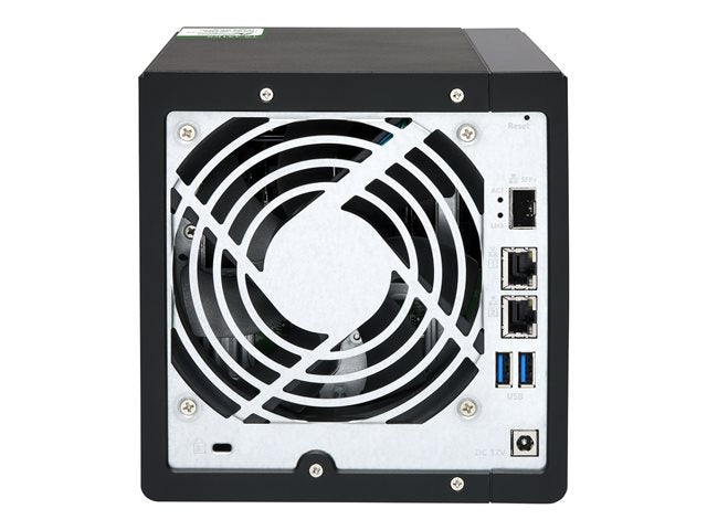 QNAP TS-431KX-2G 4-bay AL-214 2G NAS Quad core 1.7GHz 2GB DDR3L SODIMM RAM max 8GB SATA 6Gb/s 1x 10GbE SFP+ LAN 2x GbE LAN