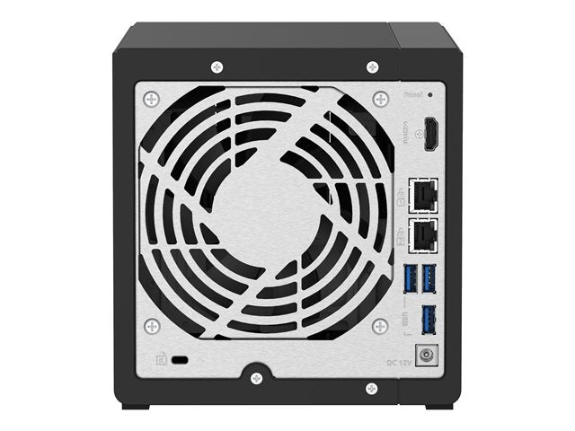 QNAP 4-Bay NAS Intel Celeron Gemini Lake J4025 двуядрен 2.0GHz 2GB DDR4 SODIMM RAM SATA 6Gb/s 2xGbE AES-NI криптиране
