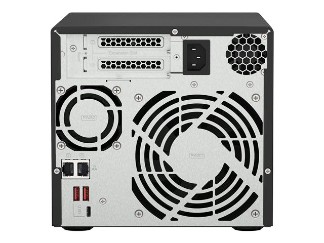 QNAP TS-473A-8G NAS AMD Ryzen Embedded V1500B 8GB SO-DIMM DDR4 4x 2,5/3,5 инча SATA 6Gbps 2x M.2 2280 NVMe PCIe Gen3 x1 слота